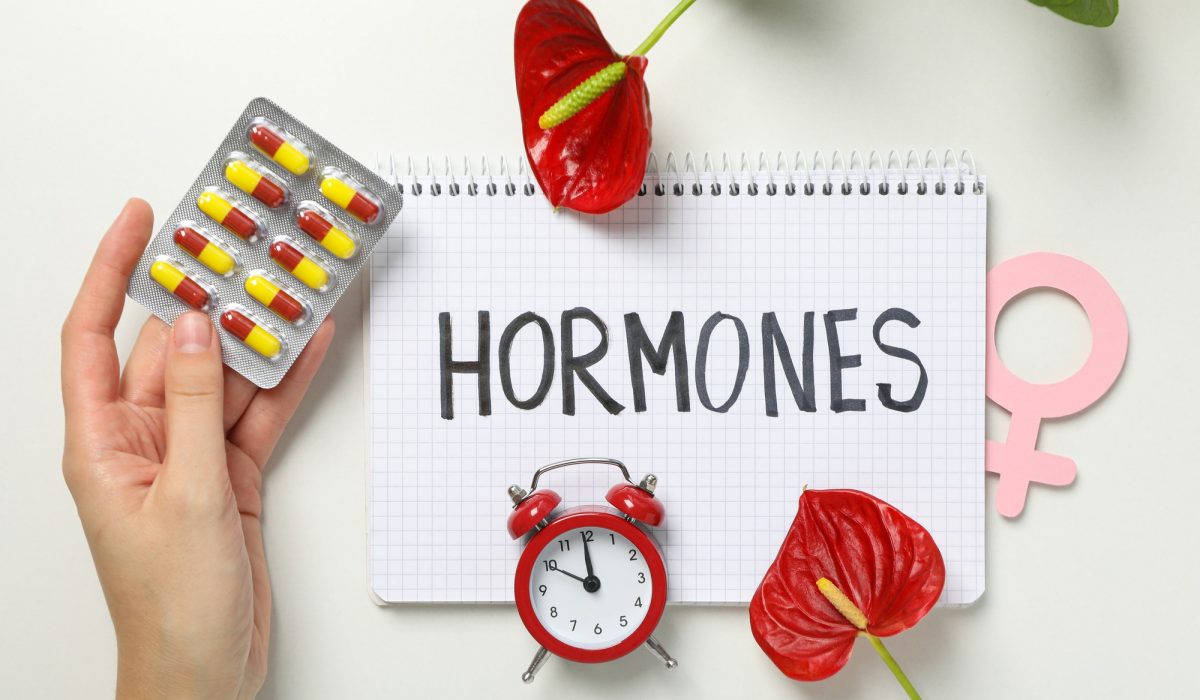 The concept of treatment with hormonal drugs.